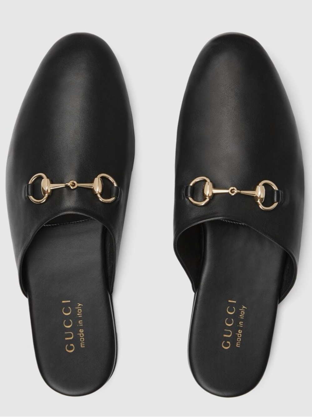 Gucci Black Leather Mule with Horsebit - Picture 5 of 10